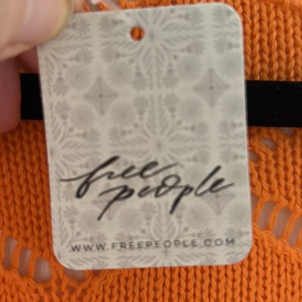 Free people beach crochet like cover up - 100% cotton - Picture 7 of 11